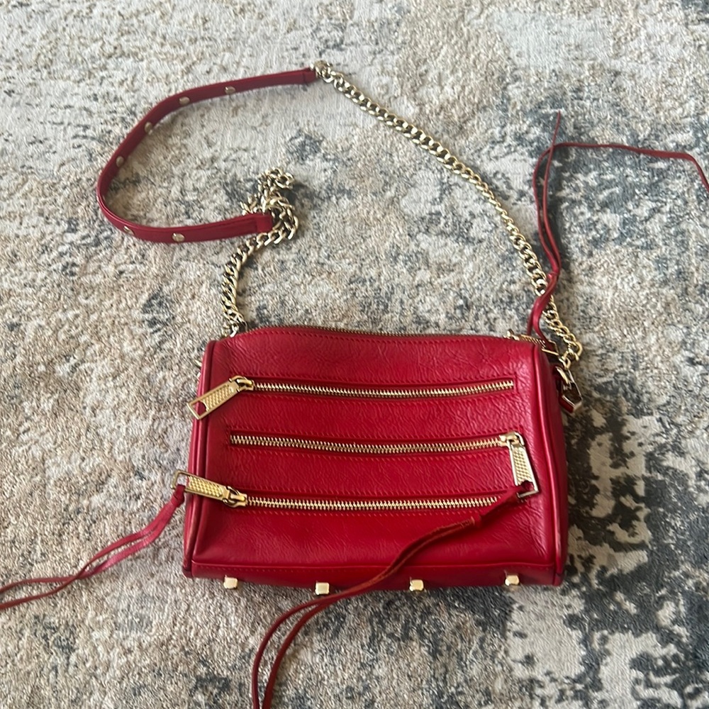 rebecca minkoff crossbody bag red